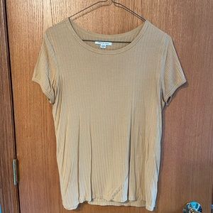 American Eagle Mustard Yellow Shirt